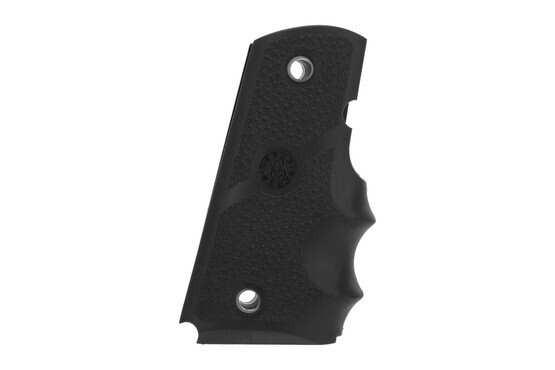 Hogue 1911 Grips are made from rubber and designed for officer models